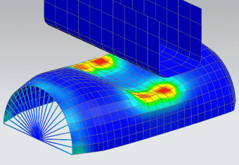Simcenter Nastran Multistep Nonlinear 高度な構造非線形解析製品